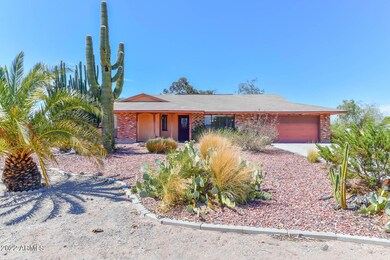 Front View-Desert Landscaping