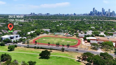 Aerial view of city skyline