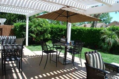 Backyard patio