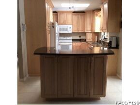 Island Bar with Cabinets