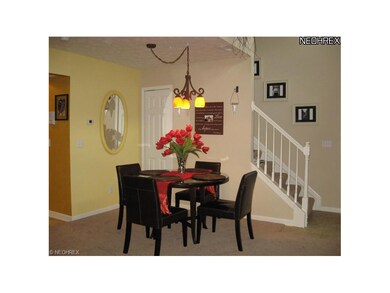 Second view of the formal dining area.