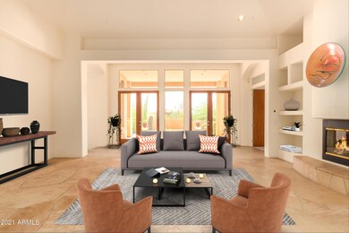 Monument living staged