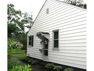 Exterior Front. Landscaped yard with convenient fr