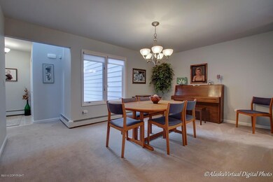 Formal dining from kitchen