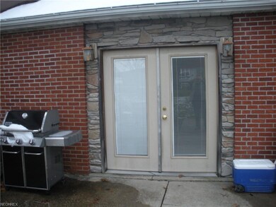 french doors into Great Room