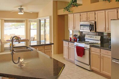 Kitchen with Granite Counter Tops
