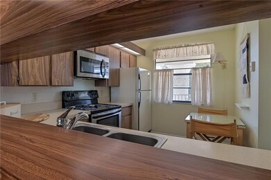 Window in kitchen provides tons of natural light