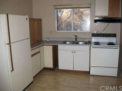 Kitchen in unit B small 1 bed 1 bath back unit