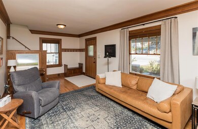Living space and drop zone.