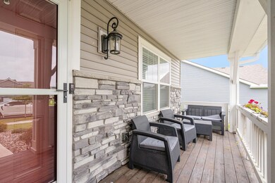 front porch for fun and weather protection