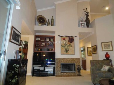 Property Photo. Great Room with soaring vaulted ce