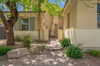Walk way to courtyard