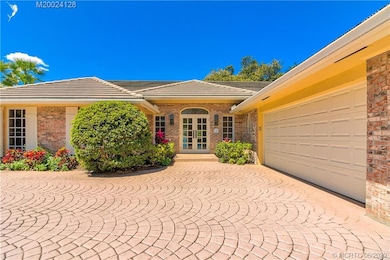 Custom paver driveway