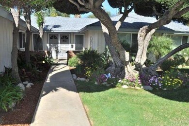 A welcoming front entrance.
