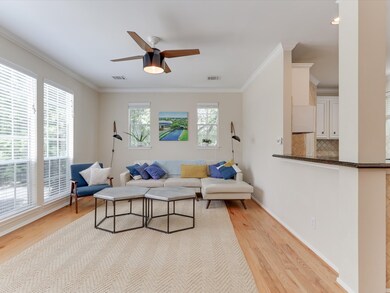 Living Room boasts tons of natural light