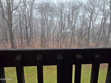 Wooded view from balcony