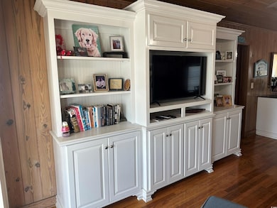 Detailed view of wood finished floors