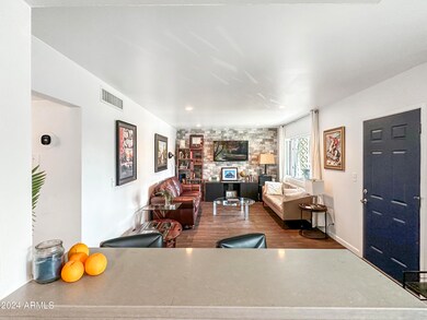 Kitchen Facing Living Room