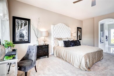 Master bedroom separate from the Secondary Bedroom
