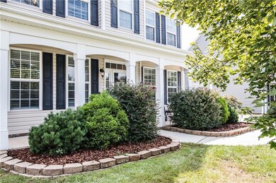 Cute front porch area