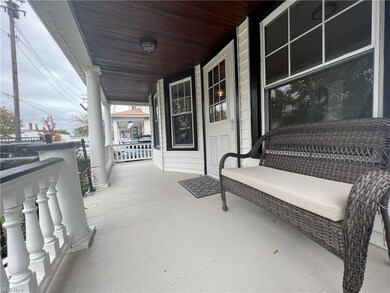 View of terrace with covered porch