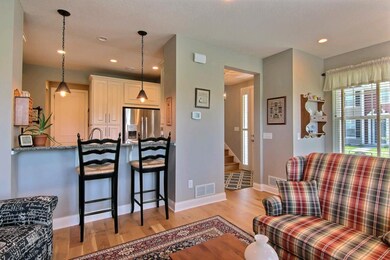 Living Room looking towards the Breakfast bar that