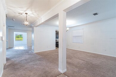 Living/Dining Room with back to Front Door