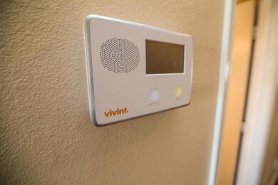 Updated Security System on your left as you walk i
