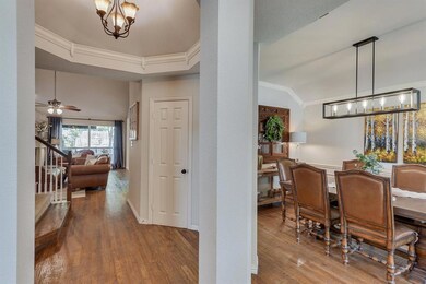 Rich wood handscraped wood flooring!