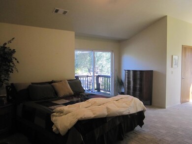 master suite has deck