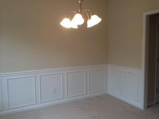 Separate dining room