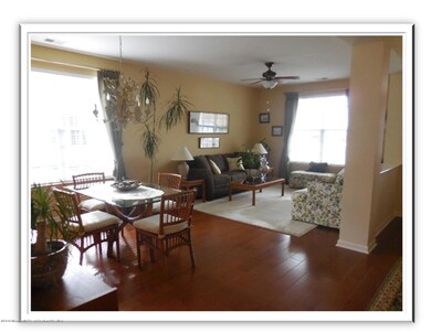 formal living room and dining room