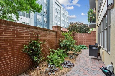 Private patio