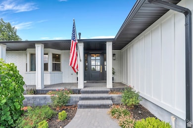 Welcoming front entry