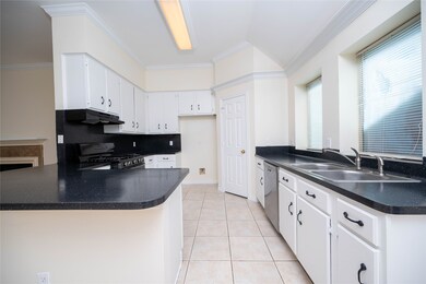 Open concept kitchen with ample cabinet space