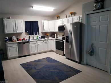 Kitchen with stainless appliances