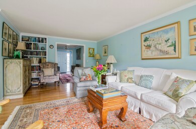 Foyer into living room
