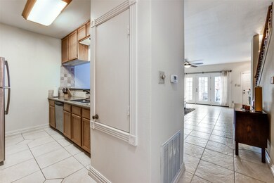 Kitchen and living area