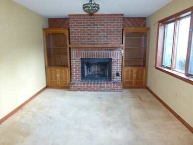 Family Room  fireplace