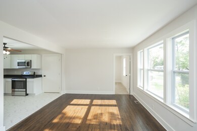We opened up the wall between the living room and kitchen to get you much needed open concept living.