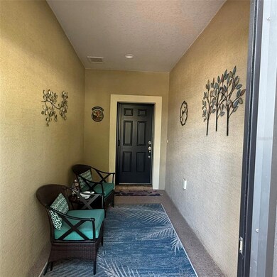 Screened entry