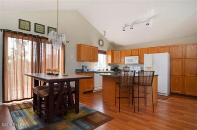 Kitchen and dining area