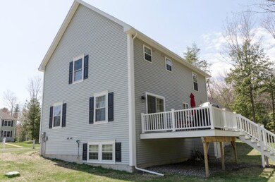 Exterior side, deck