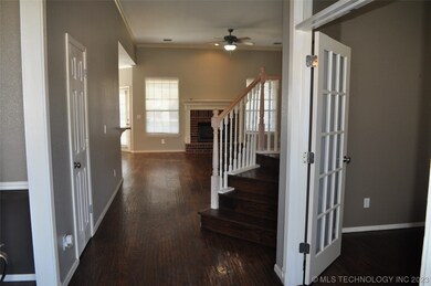 As you enter the home you have hardwood floors in