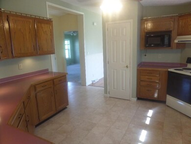 view to the master bedroom and...