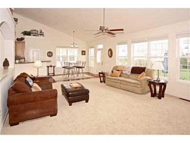 Living Room. Open floor plan makes it great for entertaining!