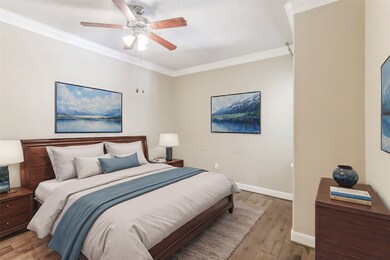 Virtual staged bedroom 3