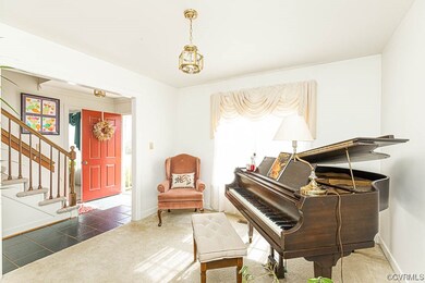 Dining Room used as piano room