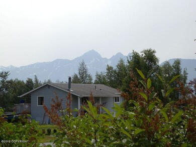 View from side of house