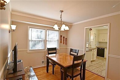 Formal Dining Room conveniently located off the Ki